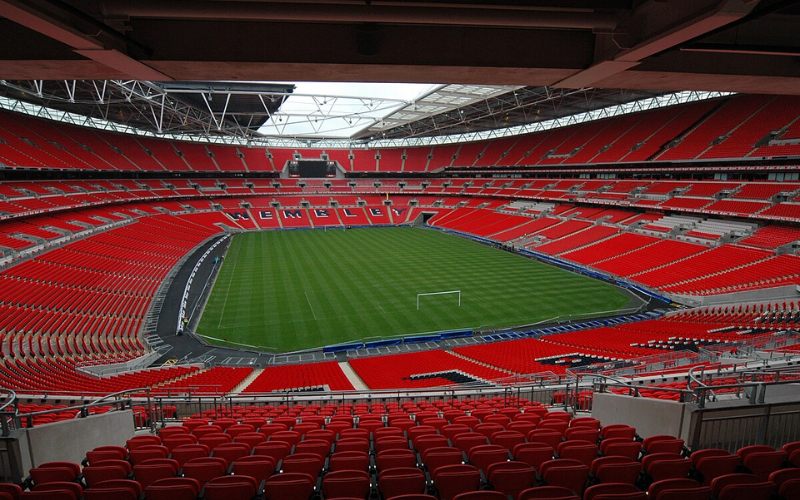 sân vận động đẹp nhất thế giới Wembley (Anh)