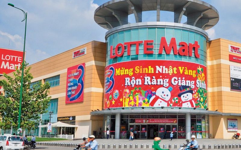 Trung tâm mua sắm tại Lotte Mart Đà Nẵng