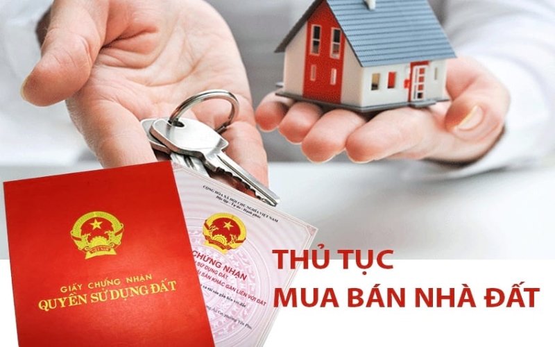 thủ tục mua bán đất có sổ đỏ