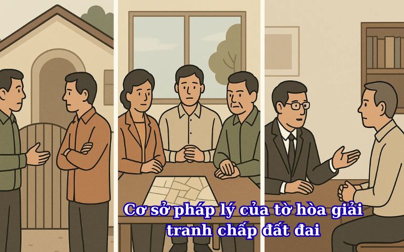 Cơ sở pháp lý của tờ hòa giải tranh chấp đất đai